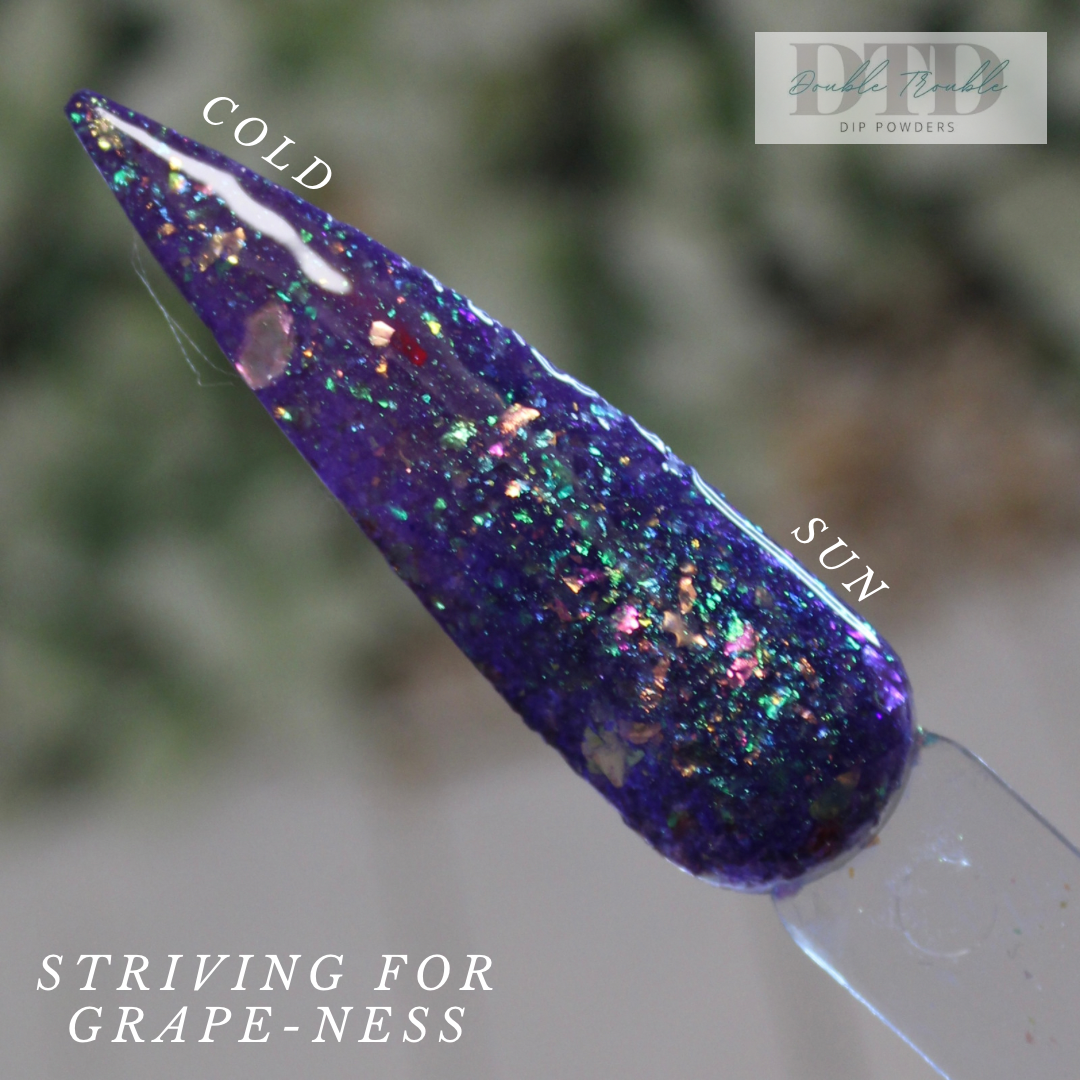 Striving for grape-ness